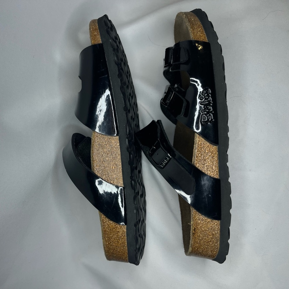 Birkenstock Sandal Black Women’s Size 6 - Picture 2 of 7